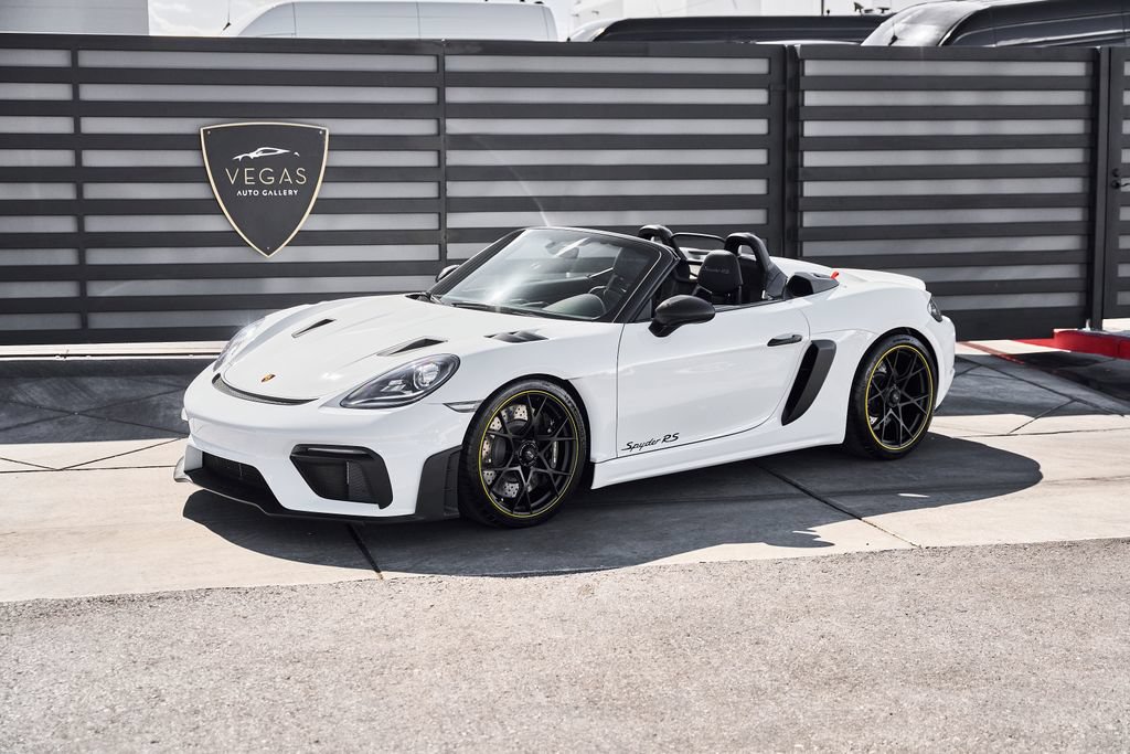 Used 2025 Porsche 718 Boxster Spyder RS RWD image 5