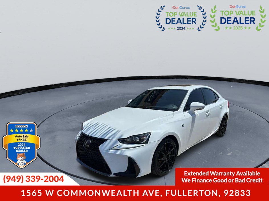 Used 2017 Lexus IS 200t F Sport w/ F Sport Package