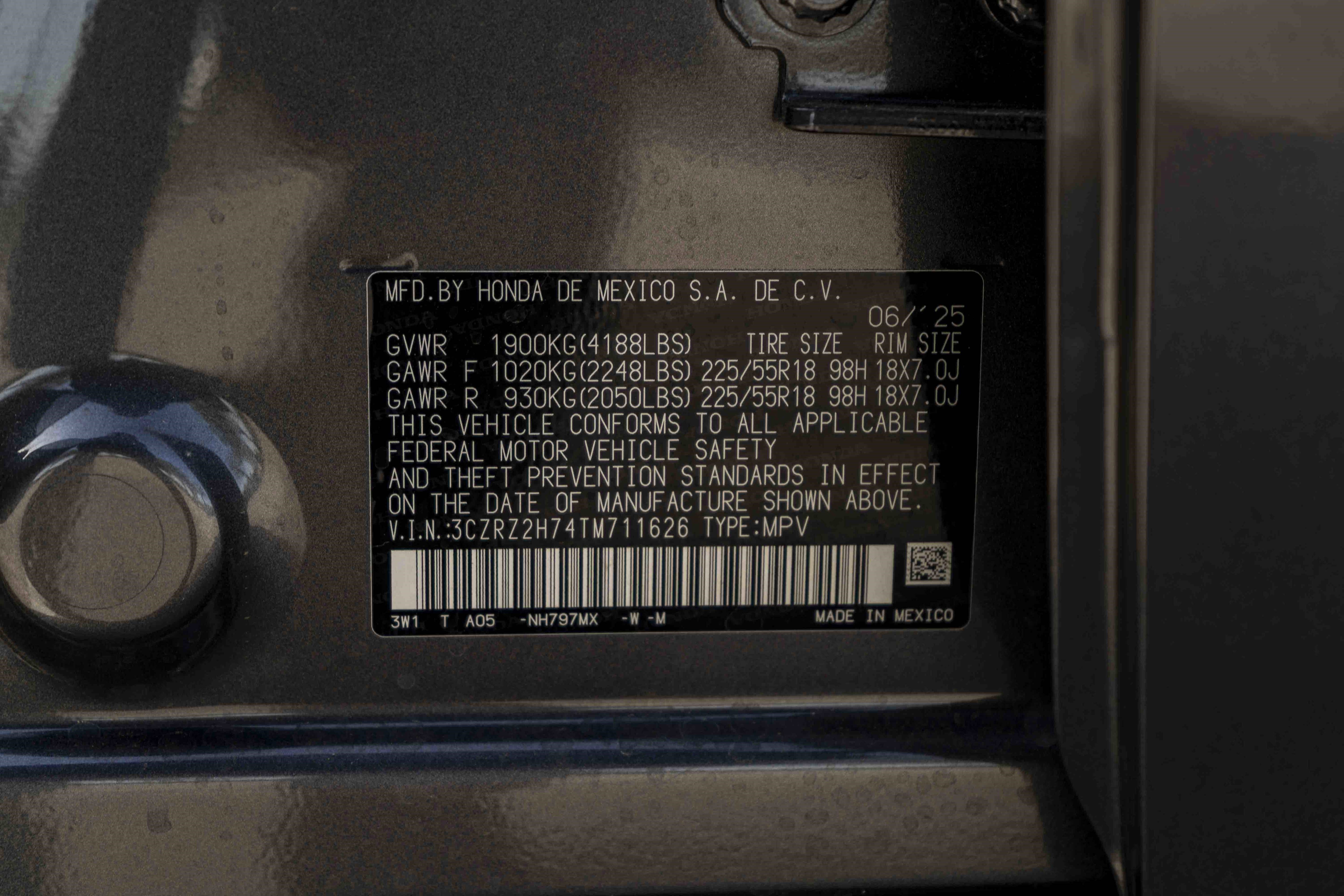 Used 2026 Honda HR-V EX-L image 48