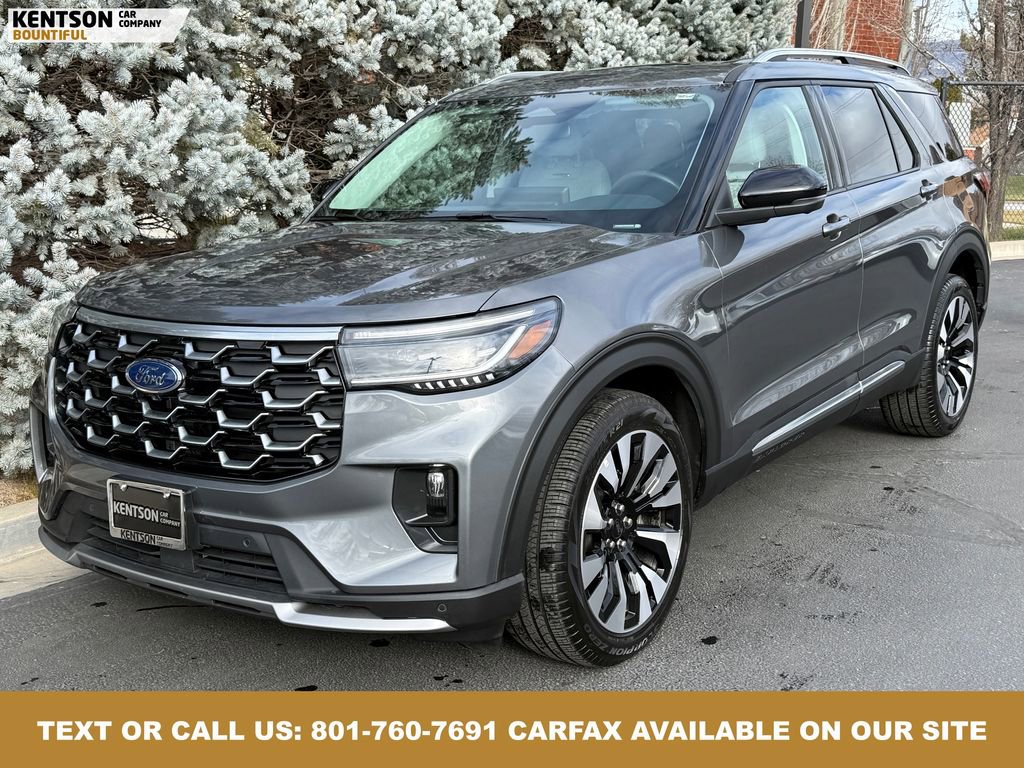 Used 2025 Ford Explorer Platinum w/ LUX Leather Package image 2