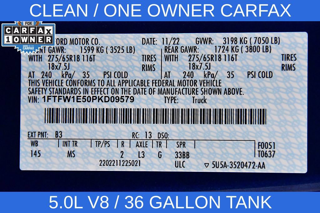 Used 2023 Ford F150 XLT w/ Equipment Group 302A High AWD/4WD image 18