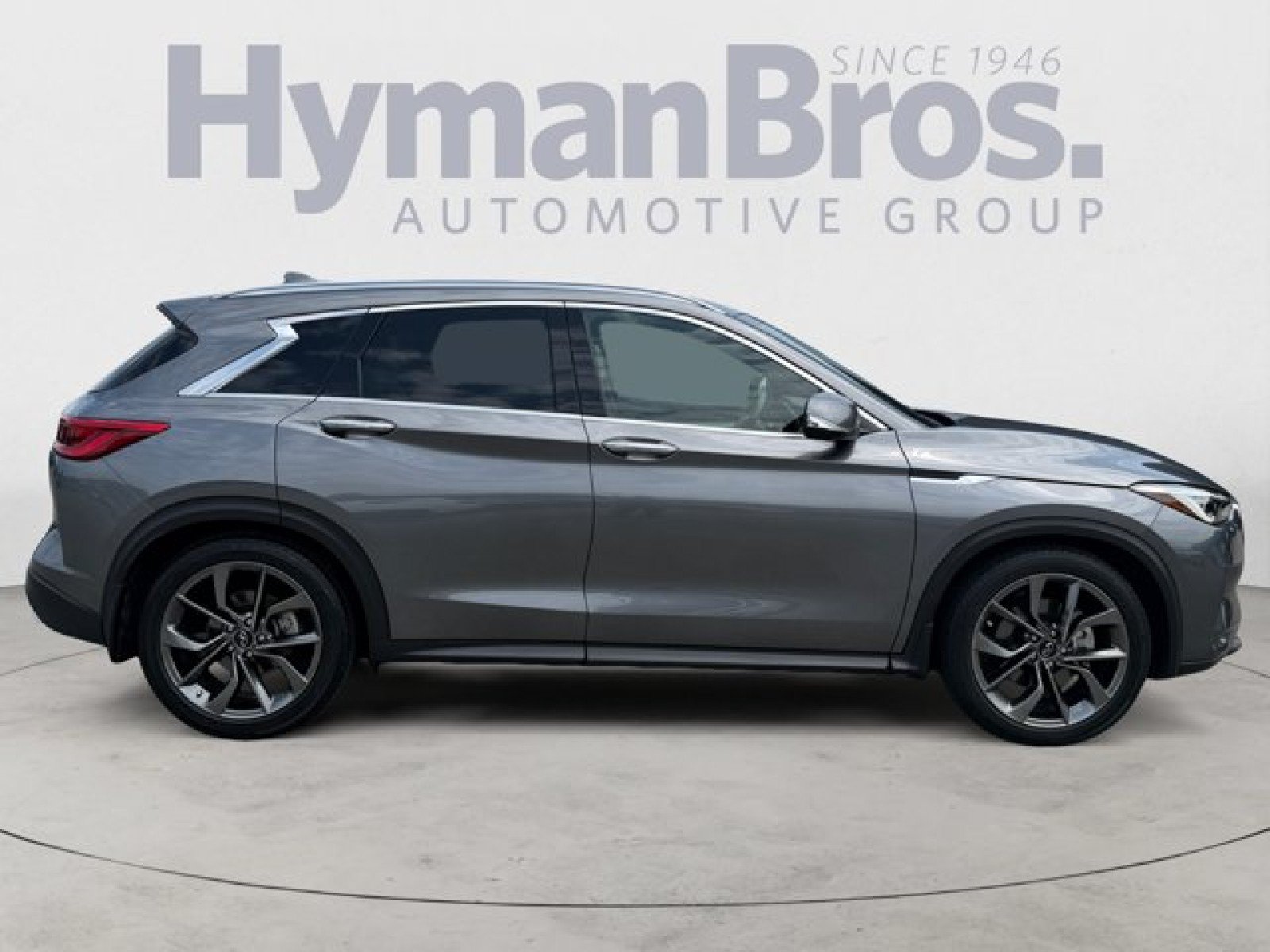 Certified 2021 INFINITI QX50 Autograph w/ Premium White Leather Package AWD/4WD image 2
