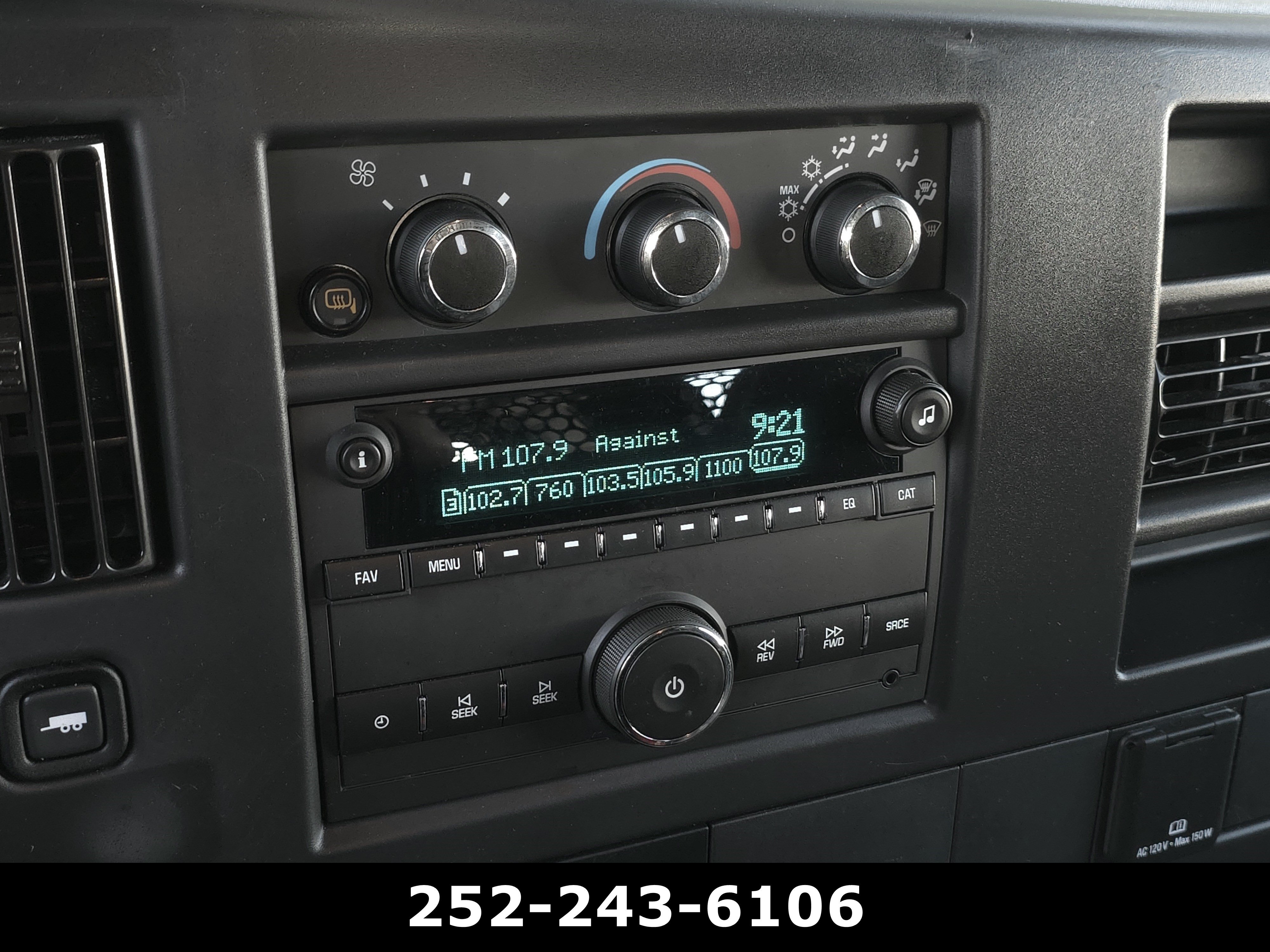 Used 2025 Chevrolet Express 2500 w/ Driver Convenience Package RWD image 16