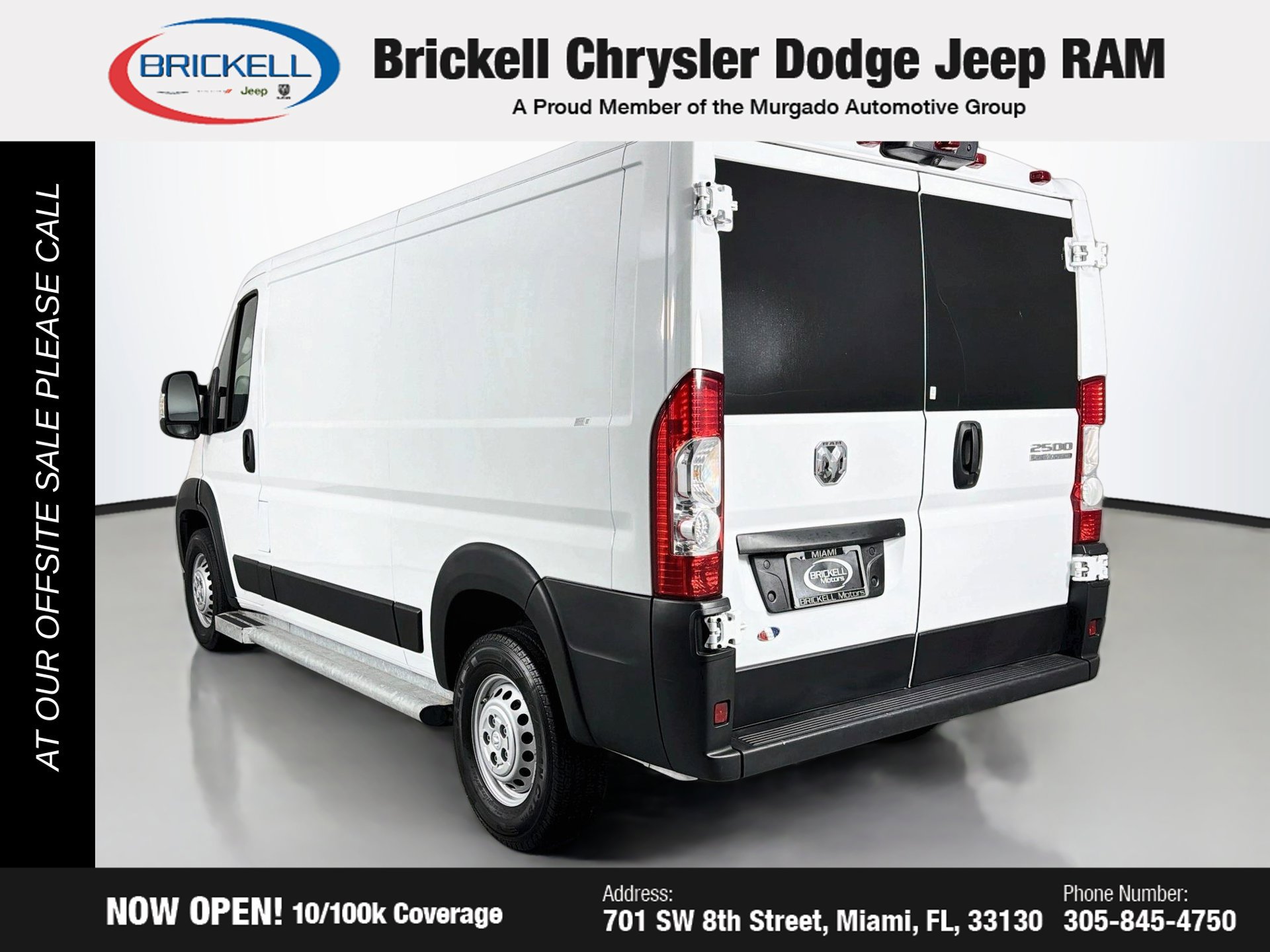 Used 2025 RAM ProMaster 2500 w/ U-Haul Equipment Group FWD image 3