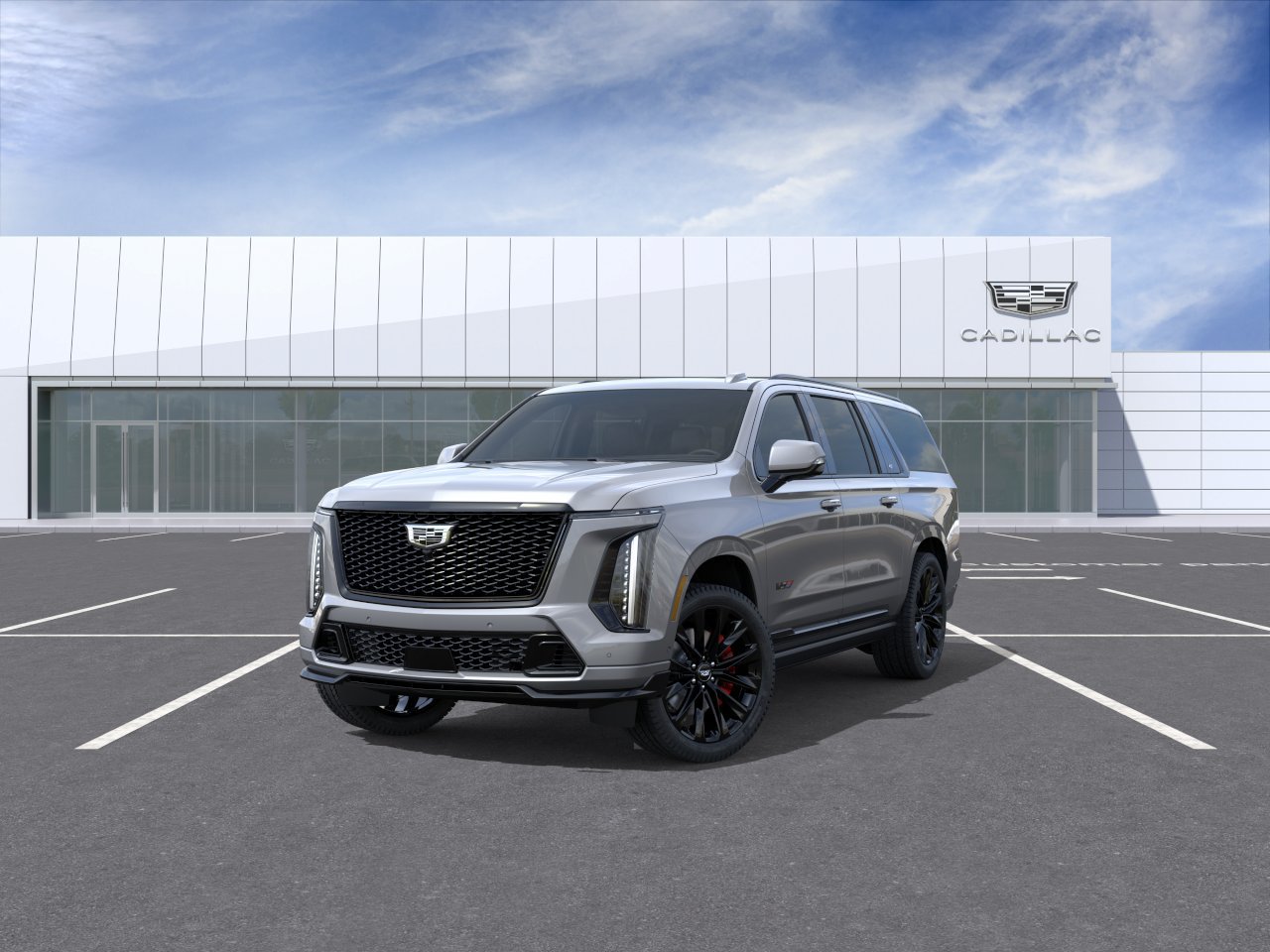 New 2026 Cadillac Escalade ESV V w/ LPO, ONYX Package AWD/4WD image 8