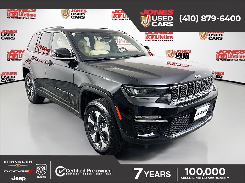 Used 2022 Jeep Grand Cherokee Limited 4xe w/ Luxury Tech Group II