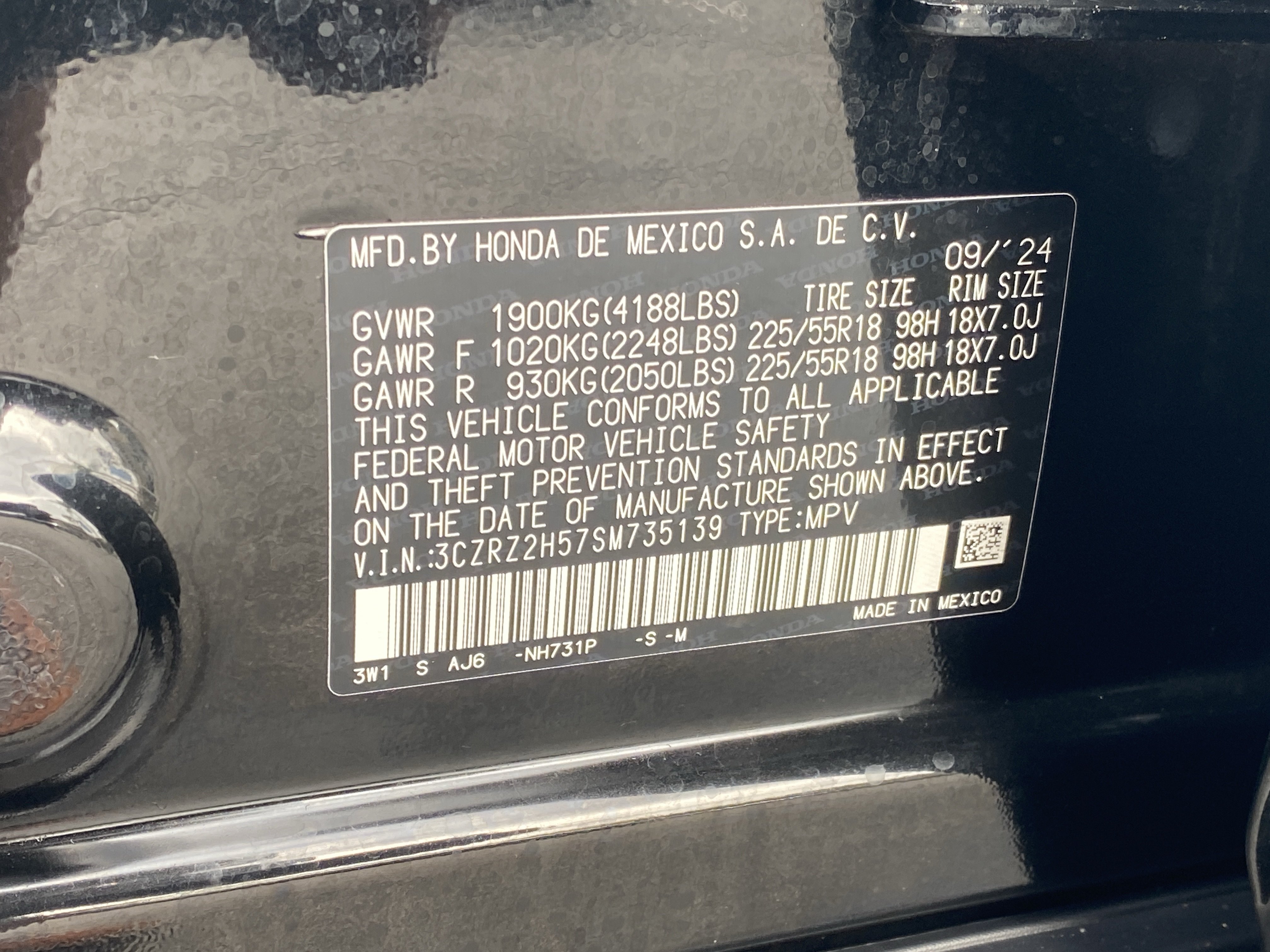 Used 2025 Honda HR-V Sport image 29