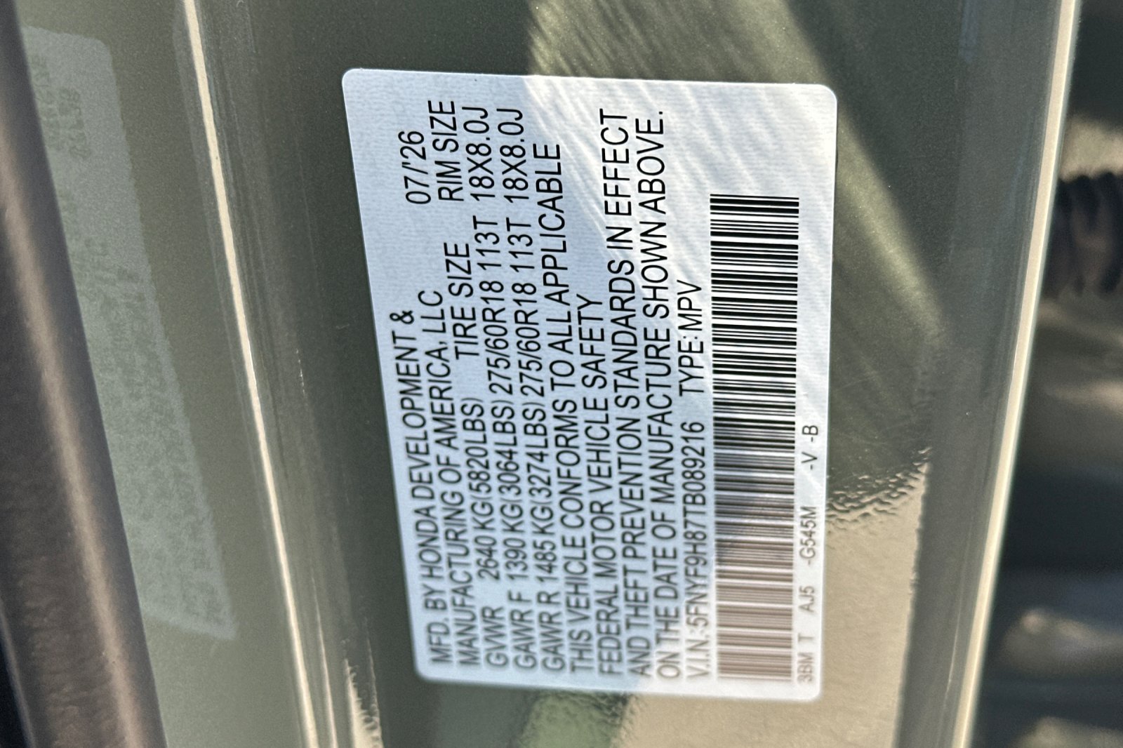 New 2026 Honda Passport TrailSport Elite image 32