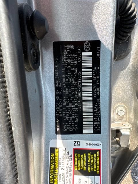 Used 2019 Toyota Camry XLE w/ Driver Assist Package