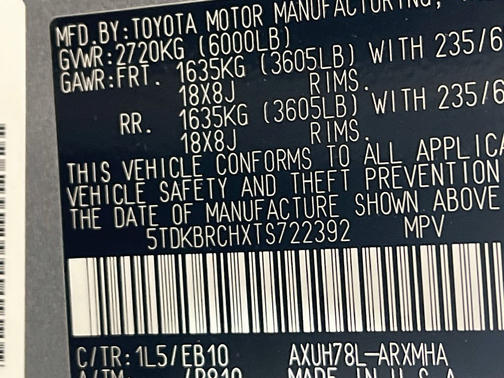 Certified 2026 Toyota Highlander XLE AWD/4WD image 34