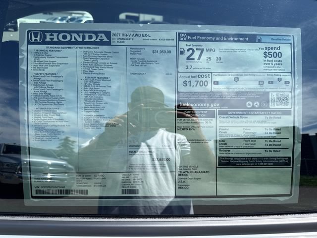 New 2027 Honda HR-V EX-L image 32
