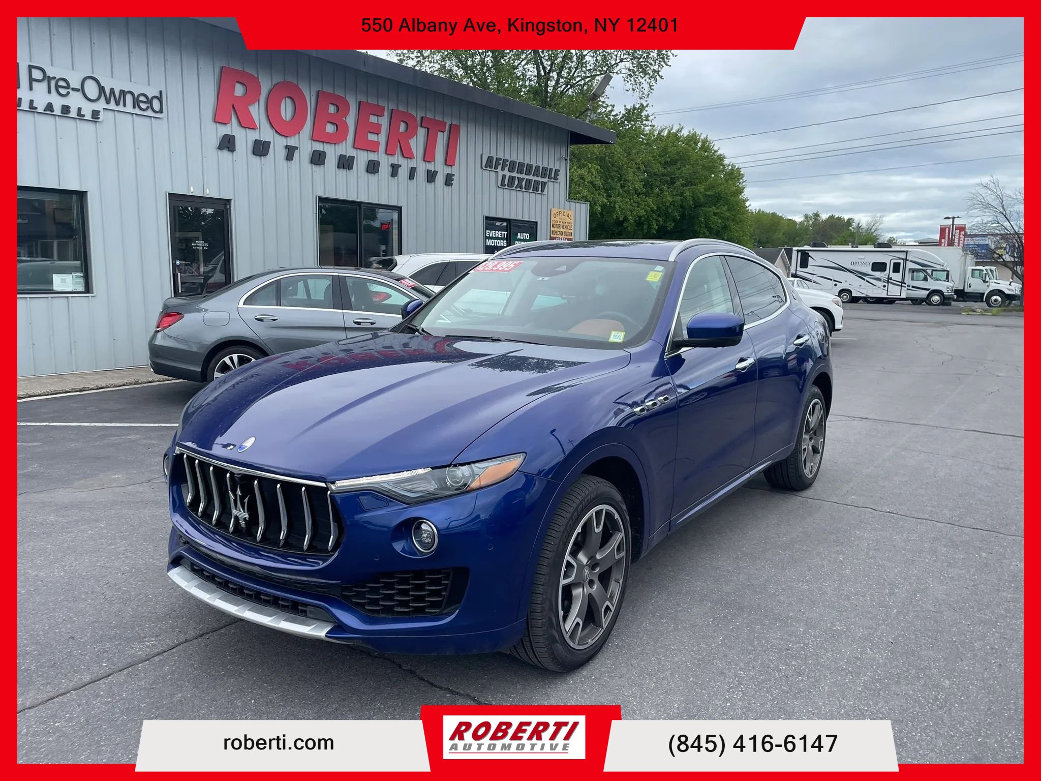 Used 2017 Maserati Levante w/ Luxury Package