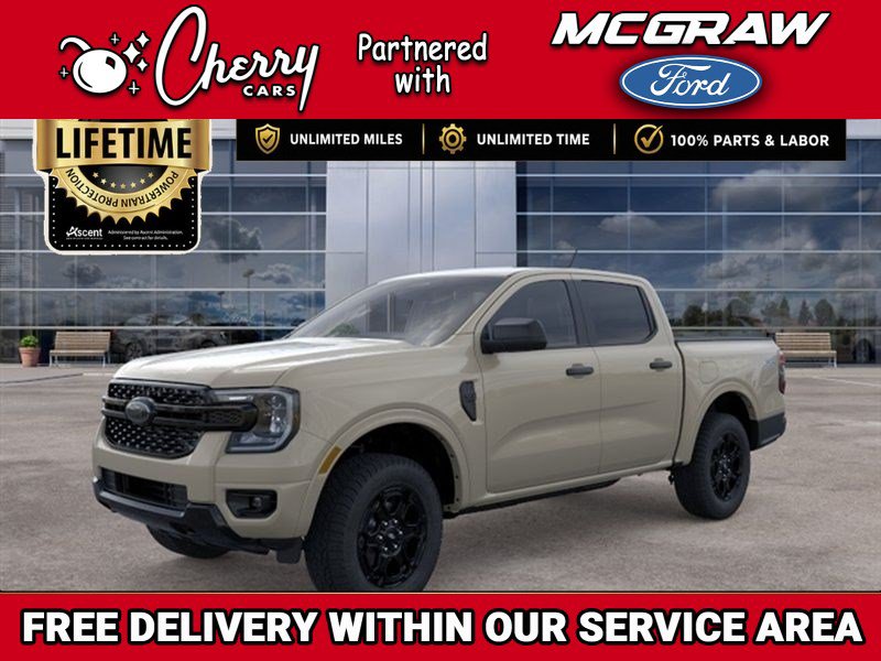 New 2026 Ford Ranger XLT w/ FX4 Off-Road Package AWD/4WD 360° Tour