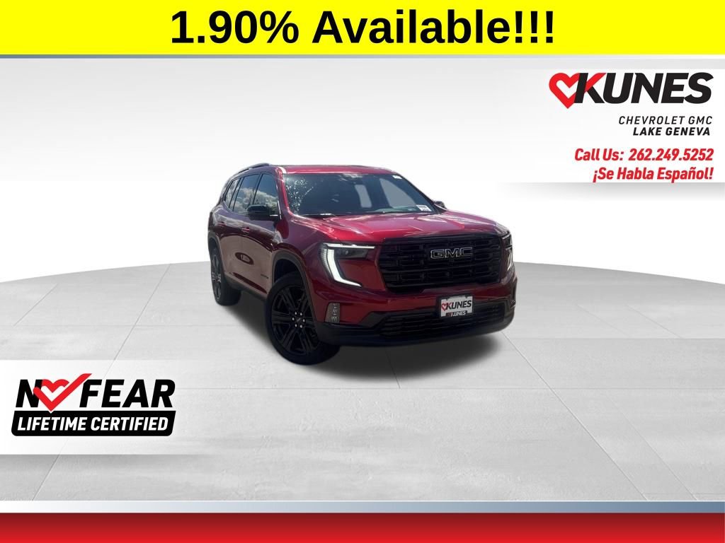New 2026 GMC Acadia Elevation w/ Black Edition