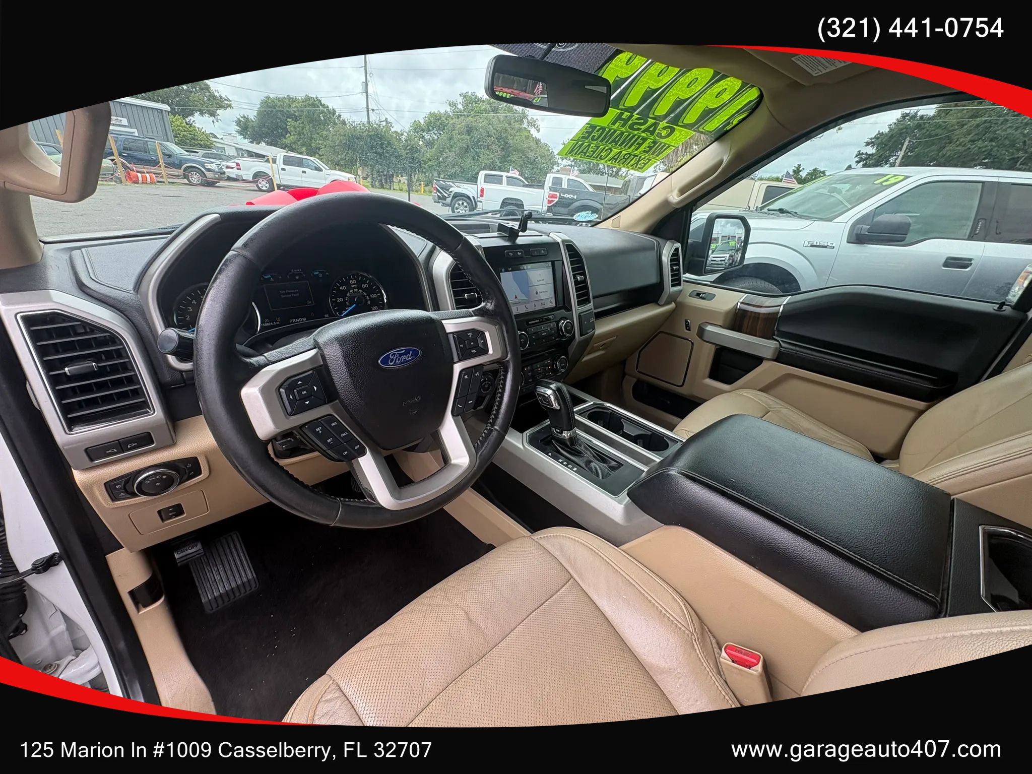 Used 2017 Ford F150 Lariat AWD/4WD image 14