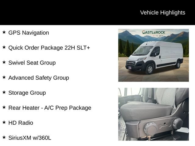 Used 2024 RAM ProMaster 3500 w/ Quick Order Package 22H SLT+ image 8