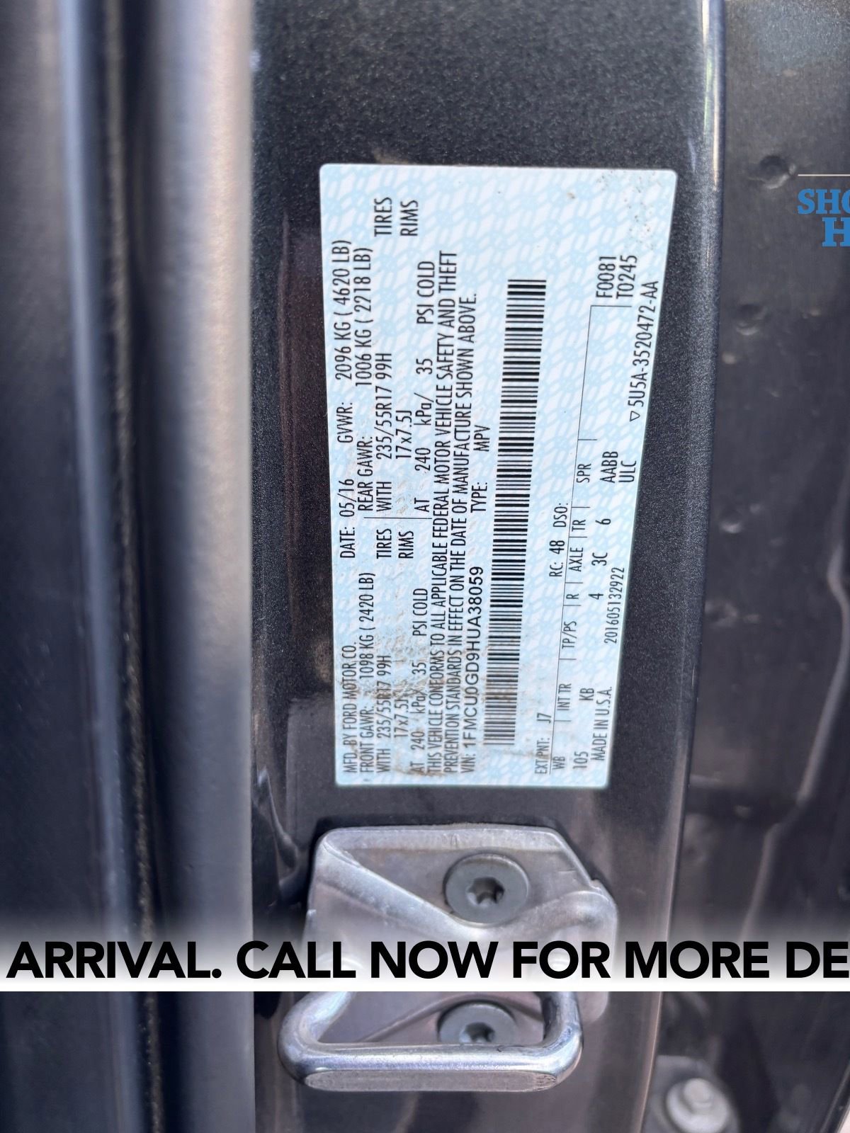 Used 2017 Ford Escape SE w/ SE Cold Weather Package image 16