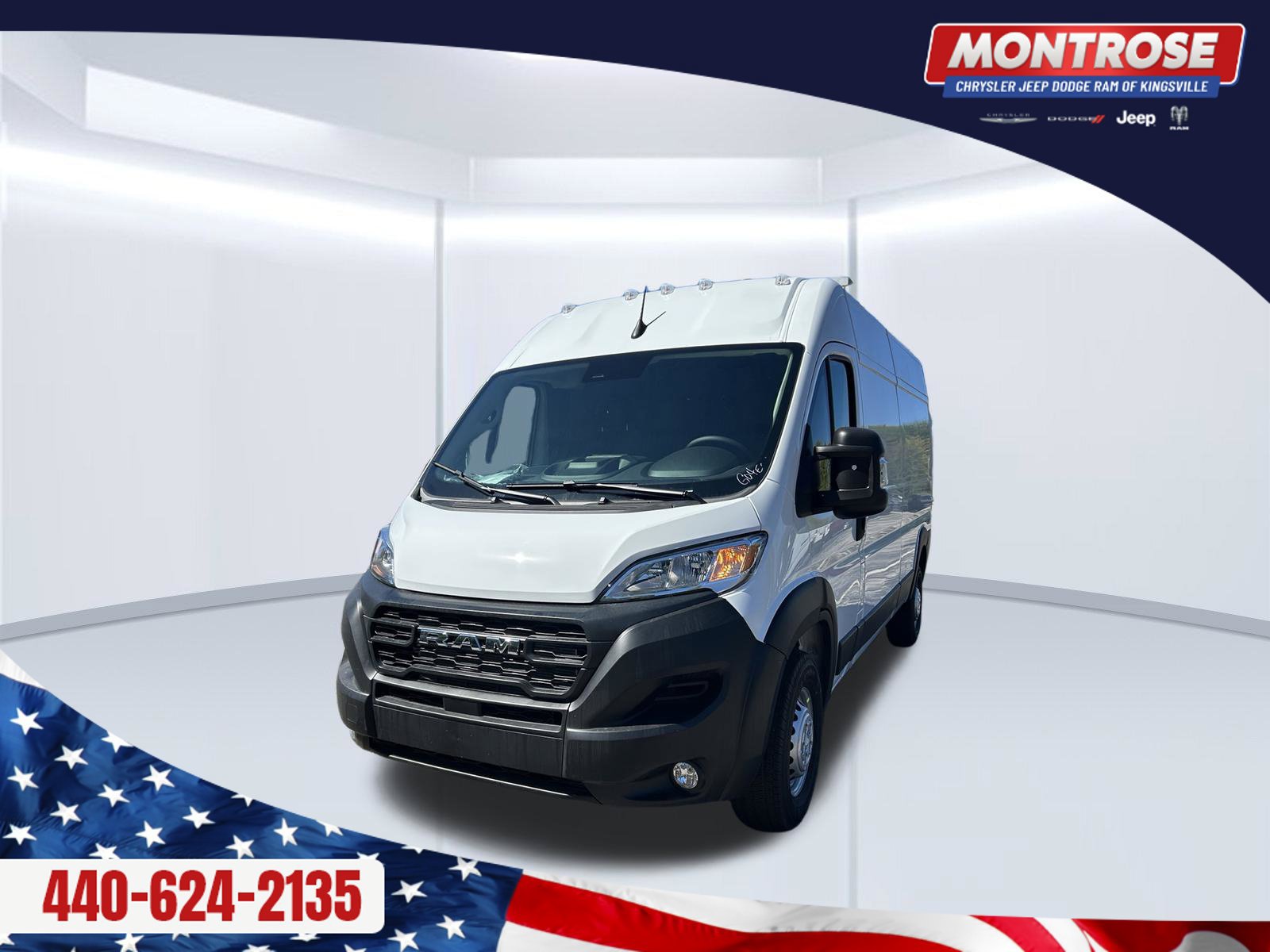 New 2026 RAM ProMaster 2500 w/ Convenience Group FWD 360° Tour