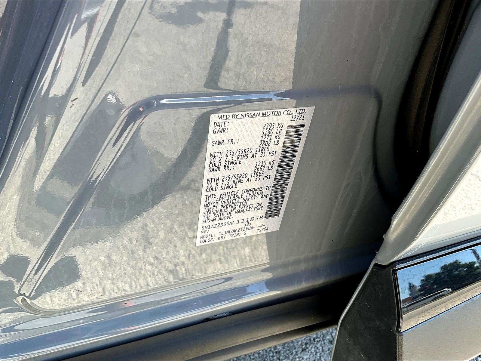 Certified 2022 Nissan Murano SV w/ SV Midnight Edition Package AWD/4WD image 19