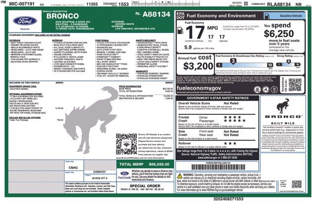 Used 2024 Ford Bronco Wildtrak image 5