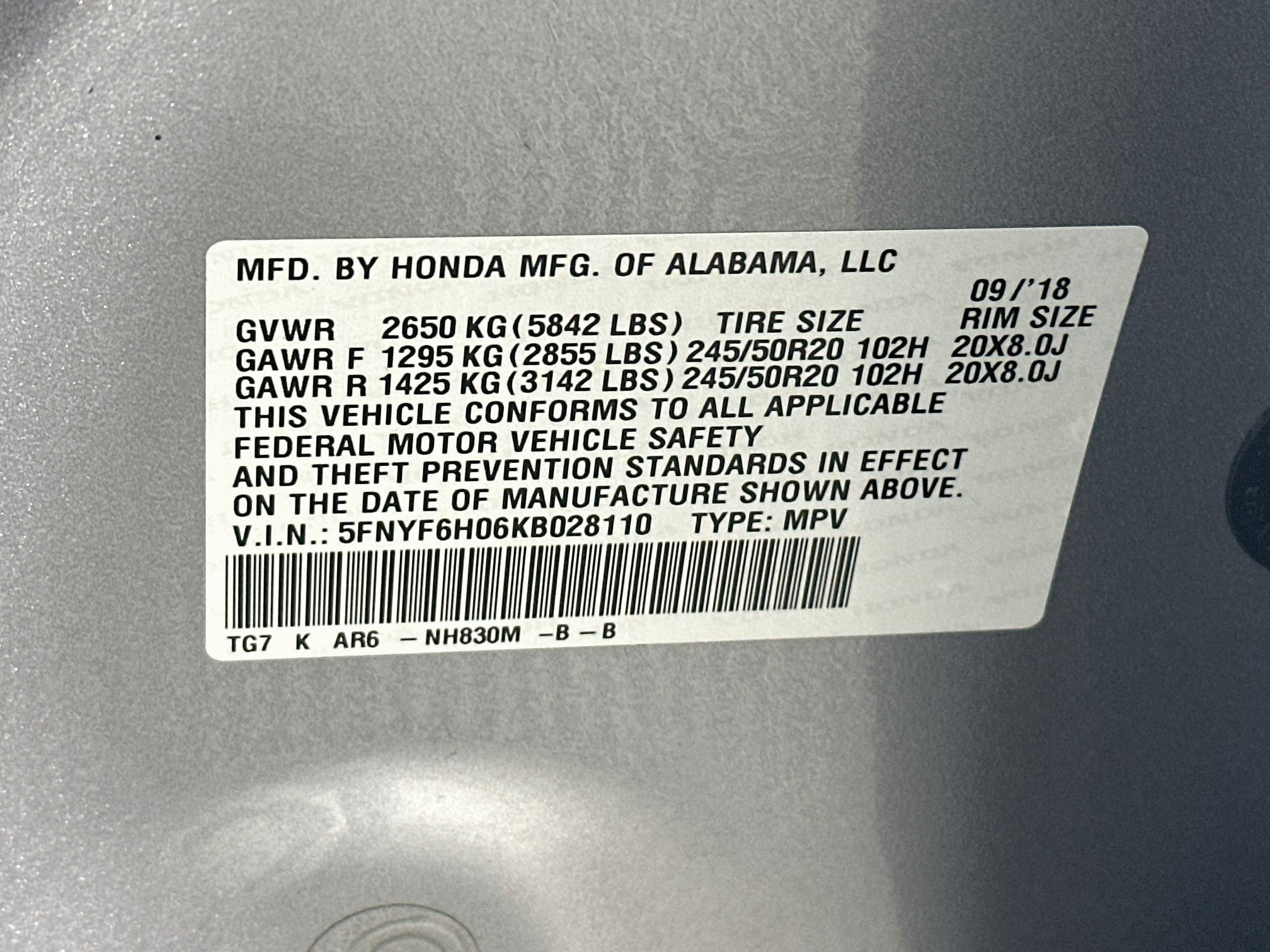 Used 2019 Honda Pilot Elite image 12
