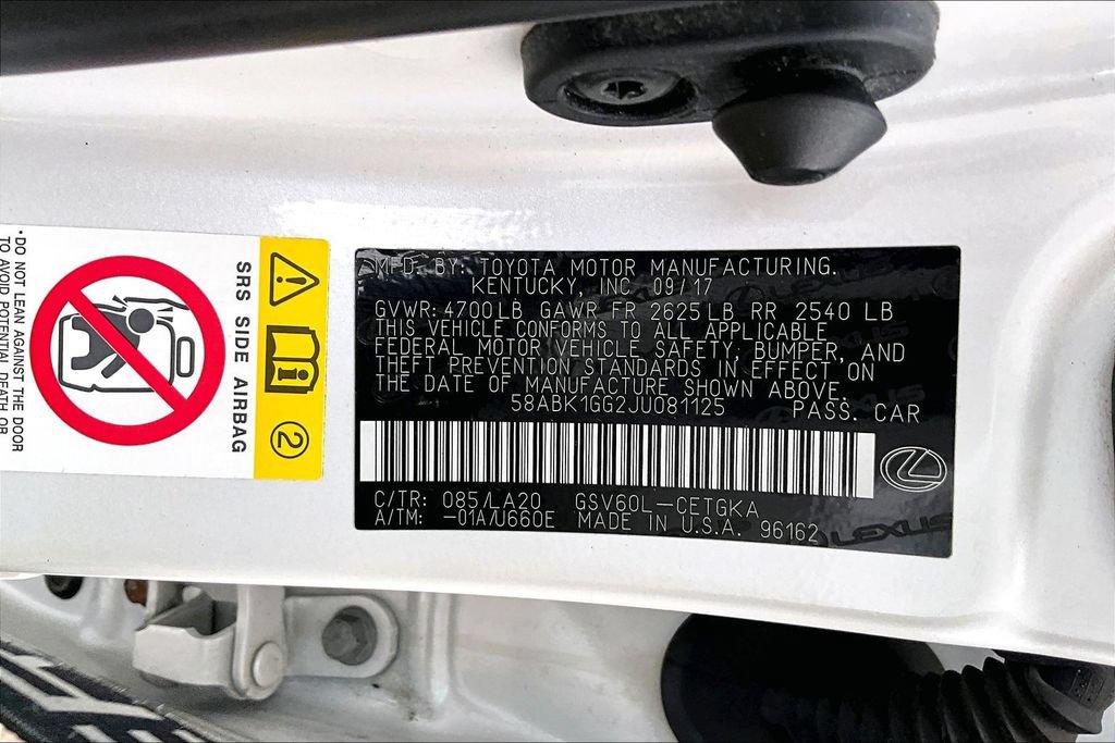 Used 2018 Lexus ES 350 w/ Accessory Package 2 FWD image 19