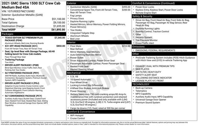 Used 2021 GMC Sierra 1500 SLT video 3