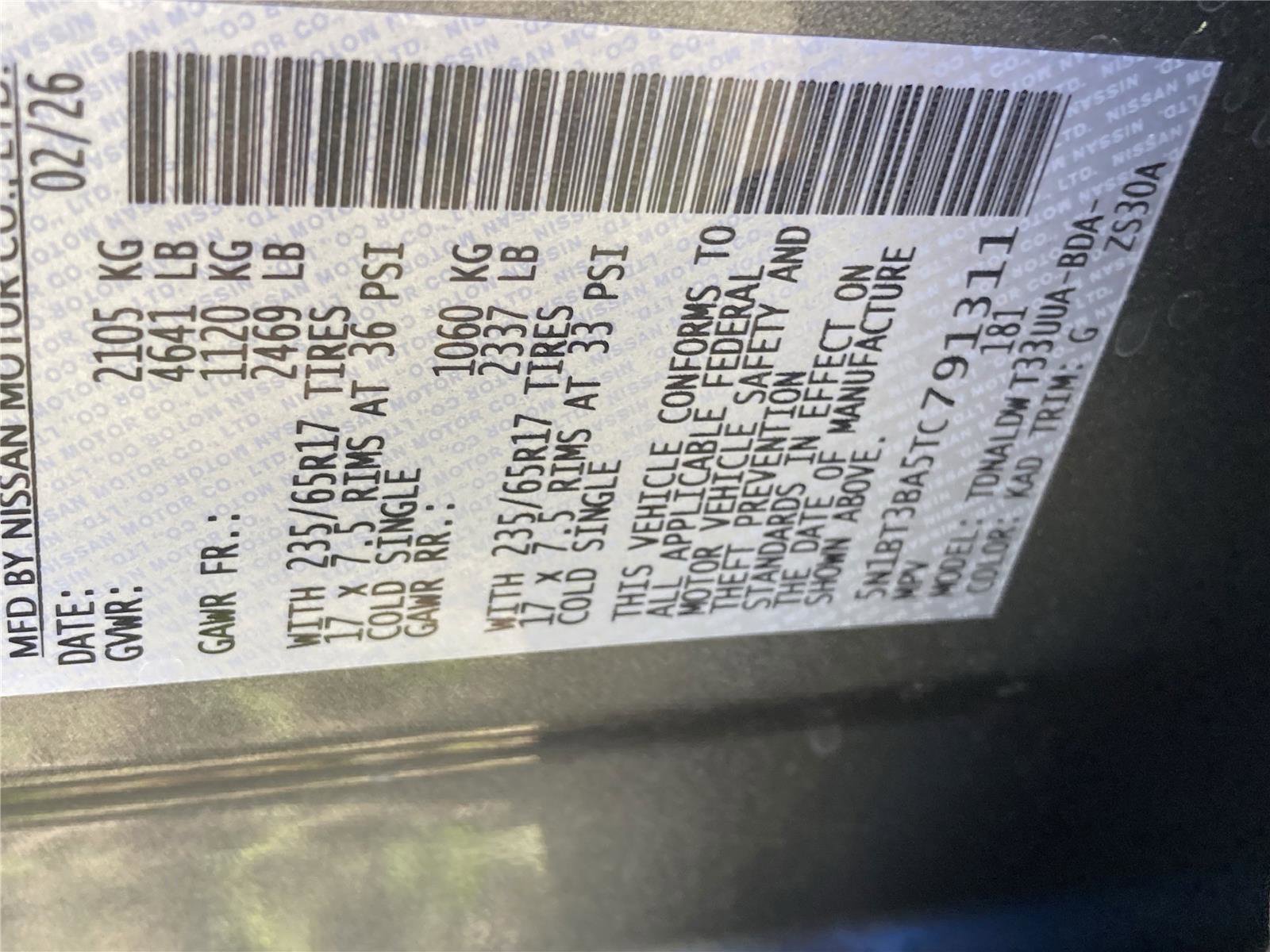 New 2026 Nissan Rogue SV image 35