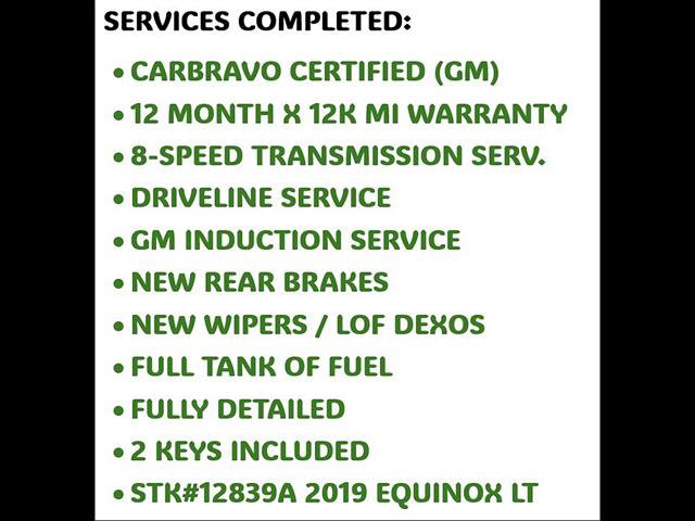 Certified 2019 Chevrolet Equinox LT w/ LPO, Cargo Package AWD/4WD image 34