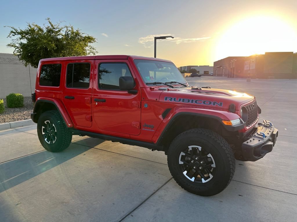 Used 2024 Jeep Wrangler Unlimited Rubicon 4xe AWD/4WD image 55