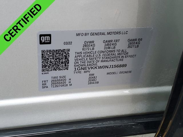 Used 2022 Chevrolet Traverse Premier w/ Redline Edition image 36