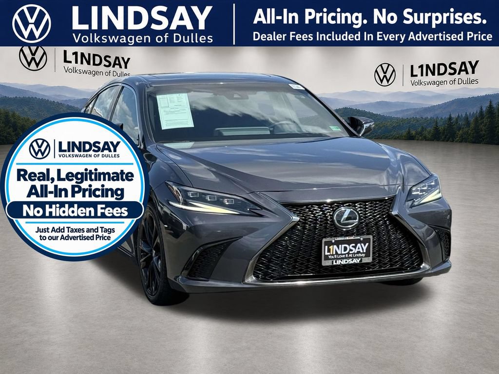 Used 2022 Lexus ES 350 F Sport w/ Accessory Package 2