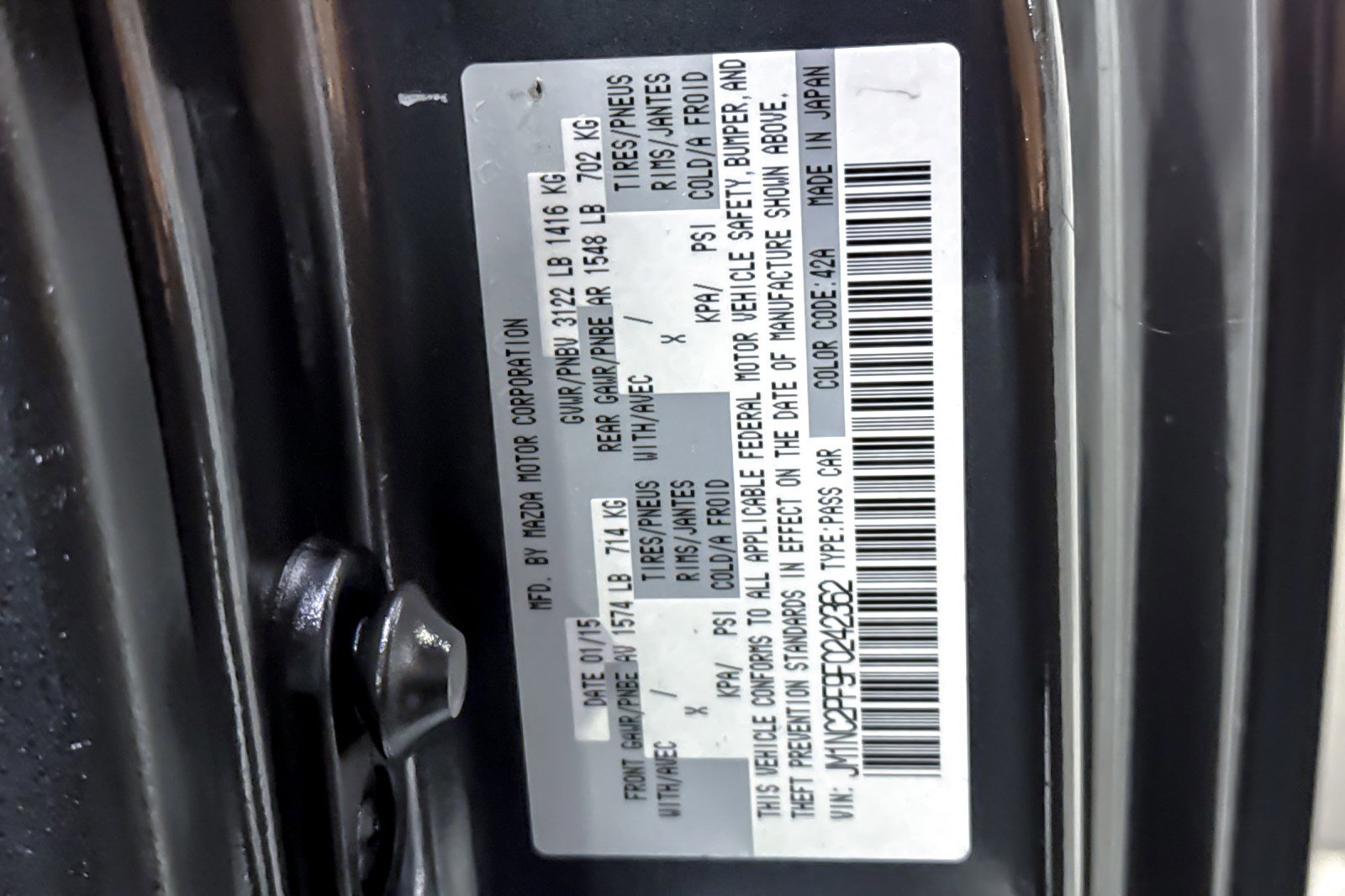 Used 2015 MAZDA MX-5 Miata Grand Touring w/ Premium Package image 21