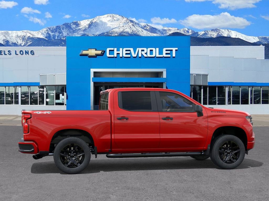 New 2025 Chevrolet Silverado 1500 Custom w/ Turbomax Blackout Package image 5
