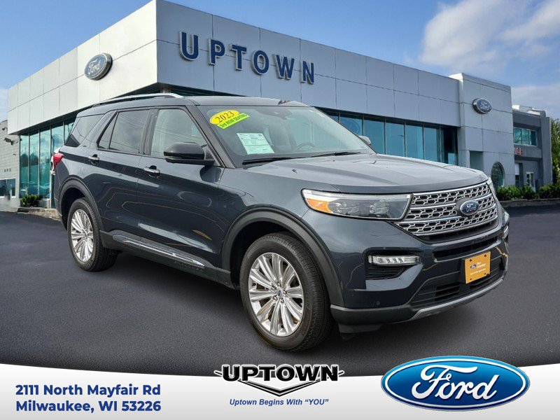 Certified 2023 Ford Explorer Limited w/ Limited Technology Package AWD/4WD image 1
