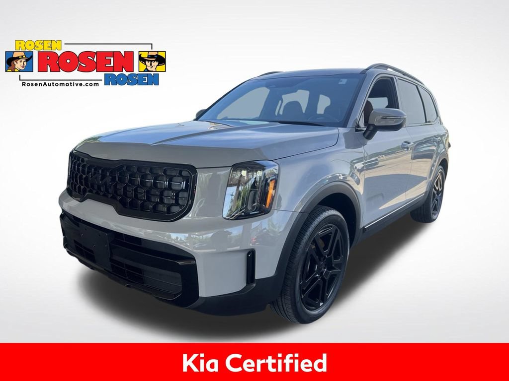 Certified 2025 Kia Telluride EX X-Line AWD/4WD 360° Tour