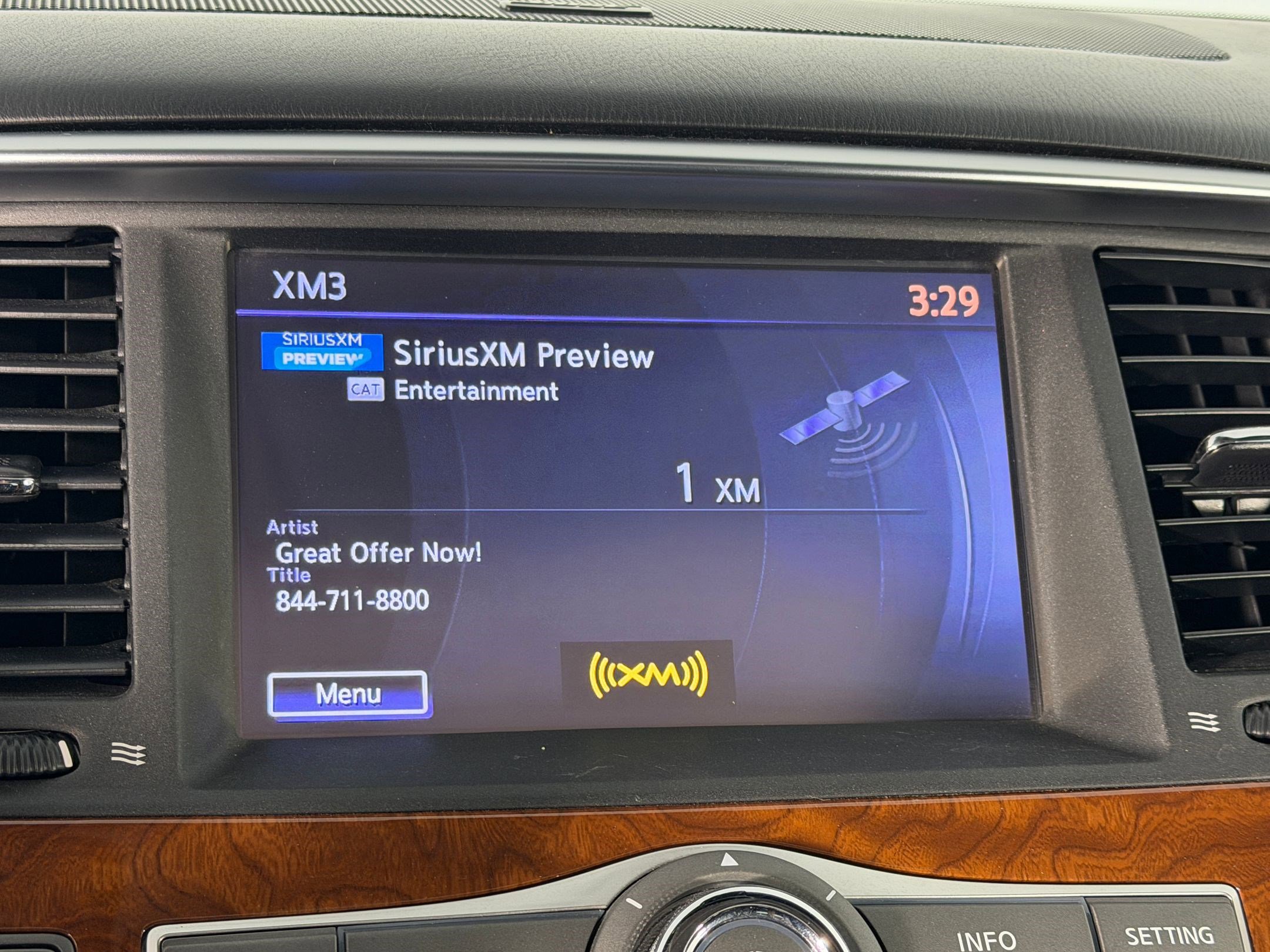 Used 2017 INFINITI QX80 2WD w/ Deluxe Technology Package image 25