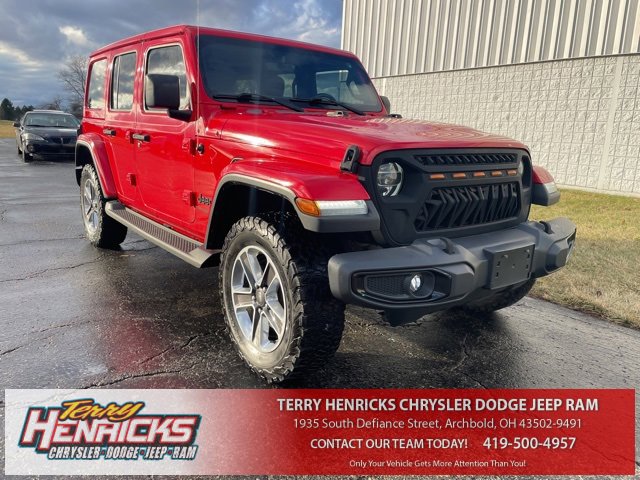 Used 2020 Jeep Wrangler Unlimited Sahara image 1