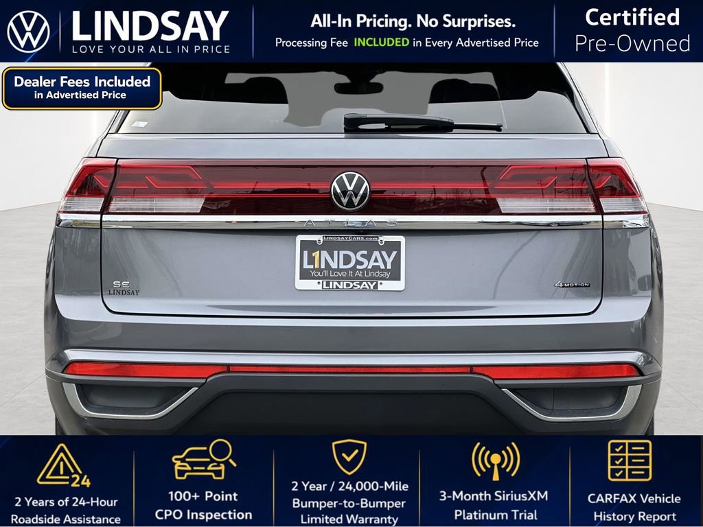 Certified 2024 Volkswagen Atlas Cross Sport SE AWD/4WD image 6