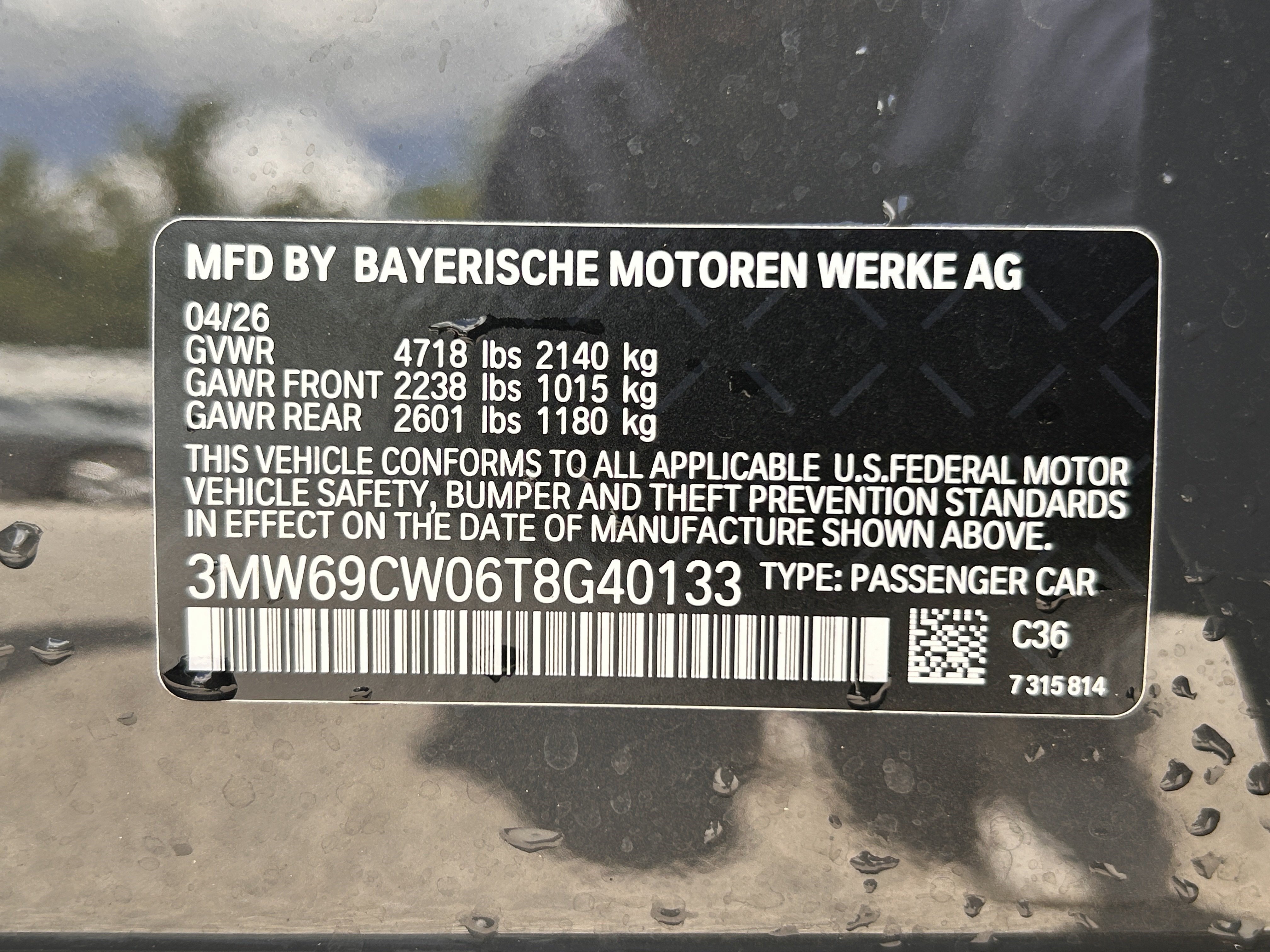 New 2026 BMW 330i Sedan w/ M Sport Package RWD image 33