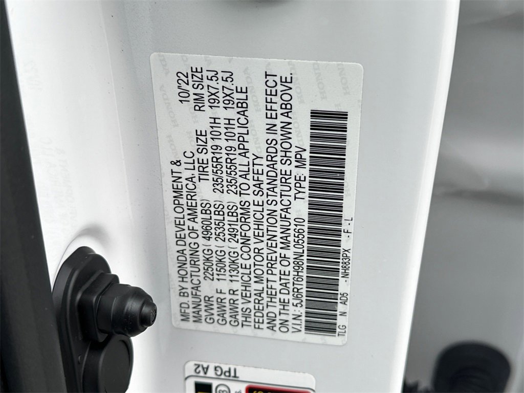 Used 2022 Honda CR-V Touring image 34