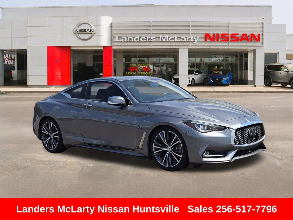 Used 2019 INFINITI Q60 3.0t Luxe w/ Essential Package RWD image 1