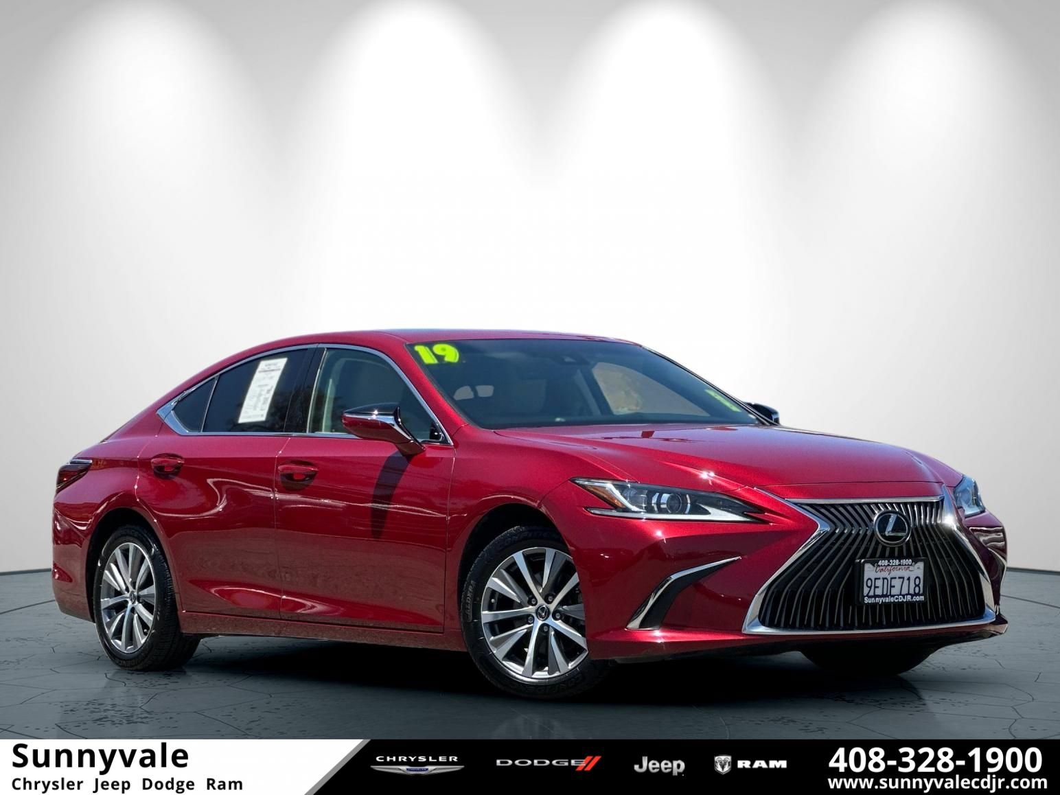 Used 2019 Lexus ES 350 w/ Premium Package FWD image 1