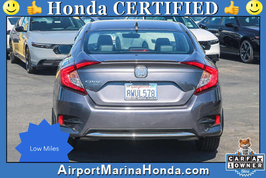 Certified 2021 Honda Civic EX-L image 9