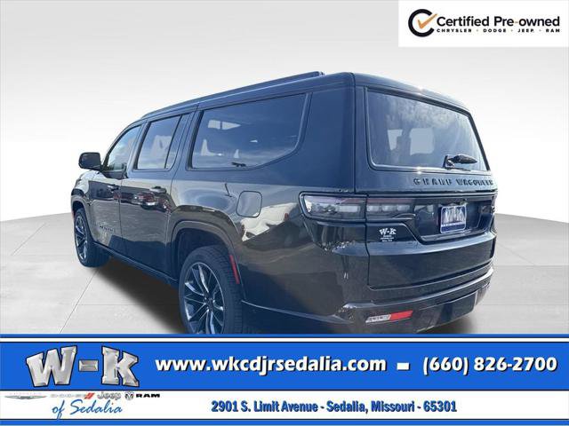 Certified 2024 Jeep Grand Wagoneer L Series II w/ Quick Order Packagew 28T AWD/4WD image 10