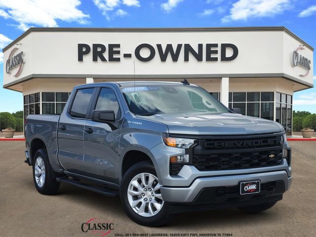 Certified 2025 Chevrolet Silverado 1500 Custom RWD image 1