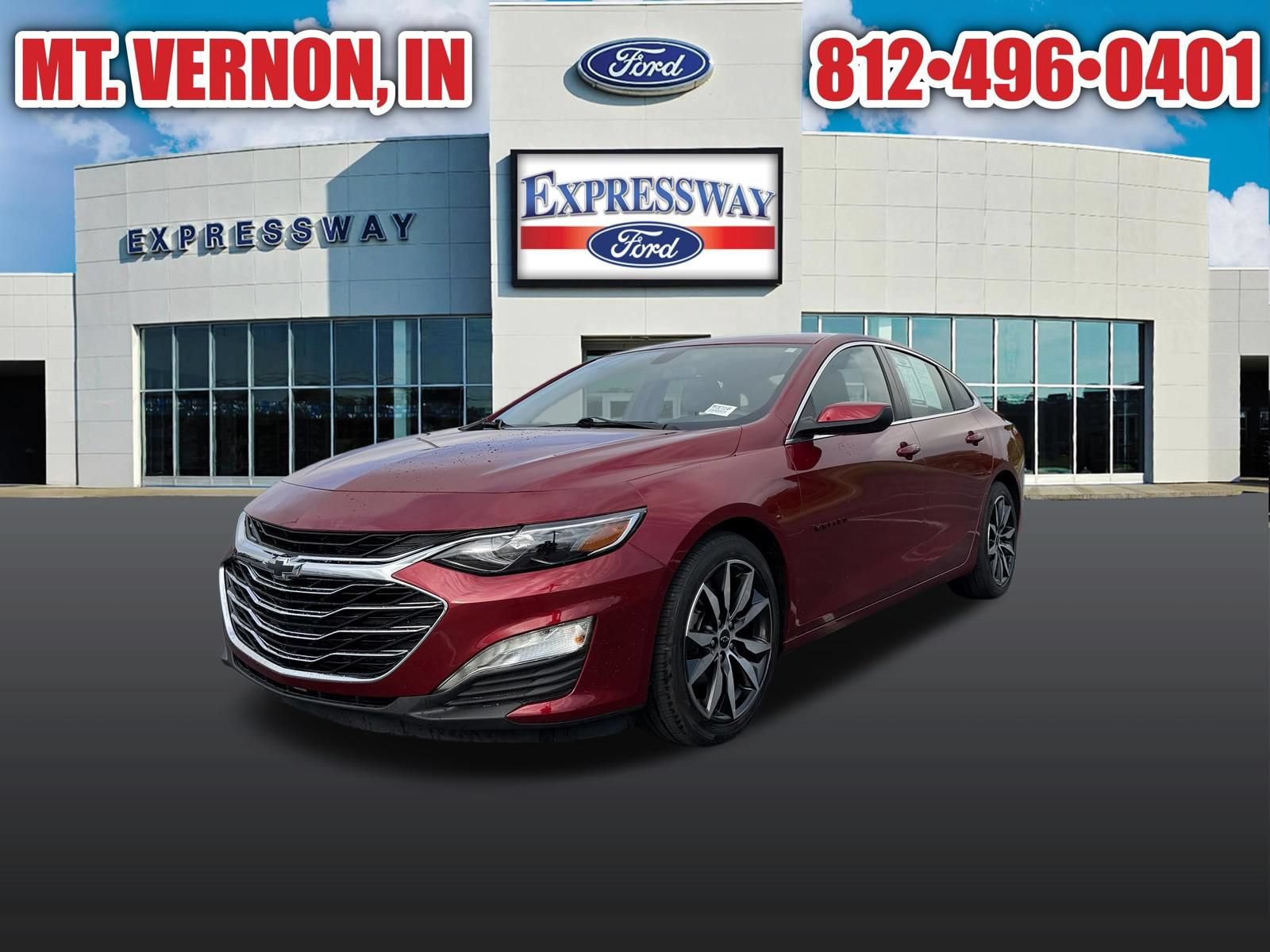 Used 2021 Chevrolet Malibu RS FWD video 1