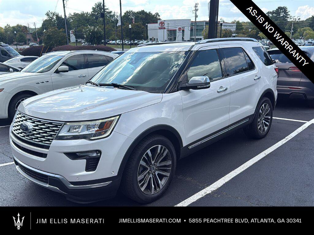 Used 2018 Ford Explorer Platinum