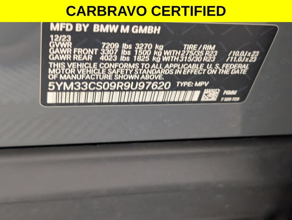 Used 2024 BMW XM Label Red AWD/4WD image 35