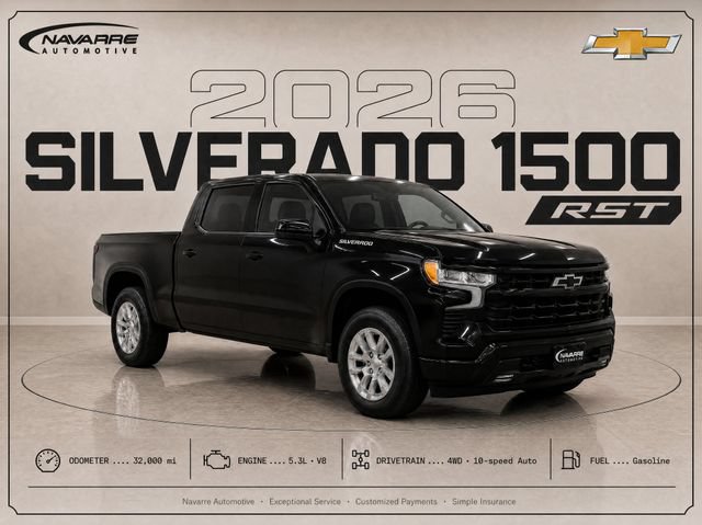 Used 2026 Chevrolet Silverado 1500 RST